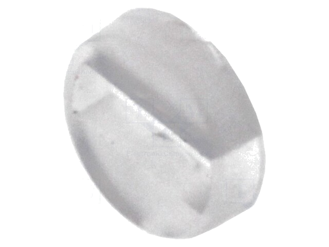 Afstandbus; LED; Øext: 4mm; ØLED: 3mm; L: 1,5mm; natuurlijk; UL94V-2 Afstandbus; LED; Øext: 4mm; ØLED: 3mm; L: 1,5mm; natuurlijk; UL94V-2